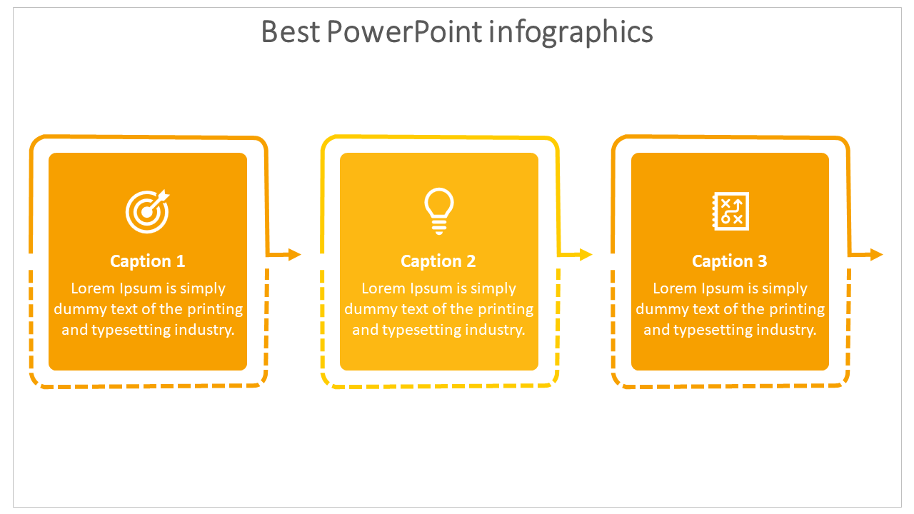 best powerpoint infographics-yellow